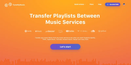 Transfer Spotify playlists