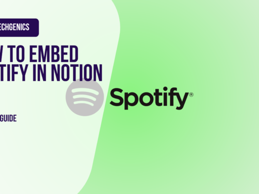 How to Embed Spotify in Notion