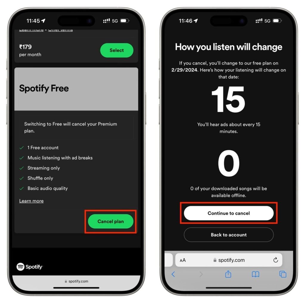 Spotify Billing